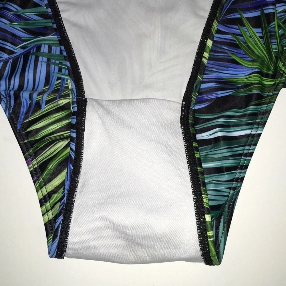 Rose Gal One Piece High Waist Swimsuit Size 18 - Picture 5 of 7